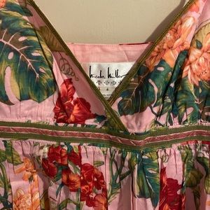 Nicole Miller flower print dress